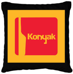 printfashion kodak konyak - Párnahuzat, Díszpárnahuzat - Fekete (14984454)
