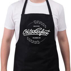 printfashion Oktoberfest - Kötény - Fekete (4936239)
