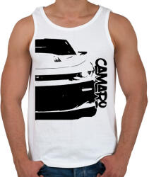printfashion Chevrolet Camaro Half - Férfi atléta - Fehér (7589965)