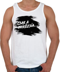 printfashion Prikézsia - Világos háttérre - Férfi atléta - Fehér (16778212)