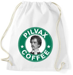 printfashion Pilvax Coffee - parody - Sportzsák, Tornazsák - Fehér (7328465)