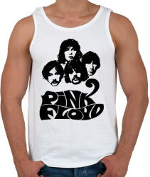 printfashion pink floyd bw - Férfi atléta - Fehér (15971305)