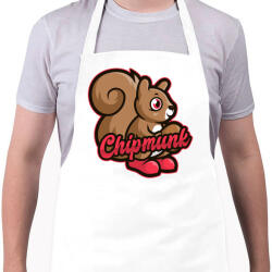 printfashion Chipmunk - Kötény - Fehér (5136672)