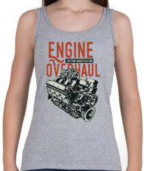 printfashion Nagyszervíz - Női atléta - Sport szürke (129777)
