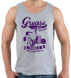 printfashion Zsííírrr - Férfi atléta - Sport szürke (178574)