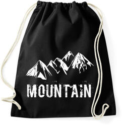 printfashion Mountain - Sportzsák, Tornazsák - Fekete (4717161)