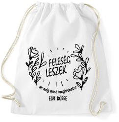 printfashion Feleség leszek - Sportzsák, Tornazsák - Fehér (7265564)