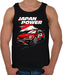 printfashion Japan Power Racing - Férfi atléta - Fekete (11423503)
