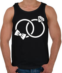 printfashion Gyűrűk - Férfi atléta - Fekete (5181715)