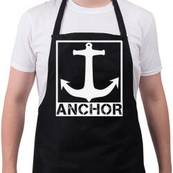 printfashion Anchor - Kötény - Fekete (4998958)