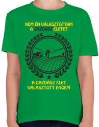 printfashion Gazdász élet - Gyerek póló - Zöld (1630212)