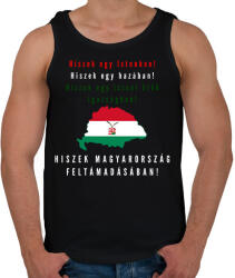 printfashion HISZEK EGY MINTA - Férfi atléta - Fekete (1454911)