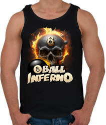 printfashion Biliárd fekete golyó - Férfi atléta - Fekete (11870736)