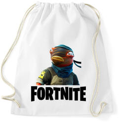 printfashion Fortnite_Triggerfish - Sportzsák, Tornazsák - Fehér (2623129)