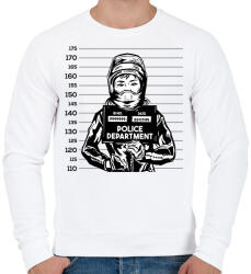 printfashion Női motoros - Férfi pulóver - Fehér (9612022)