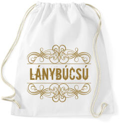 printfashion Lánybúcsú - Sportzsák, Tornazsák - Fehér (5324172)