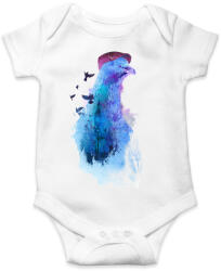 printfashion Pigeon of London - Baba Body - Fehér (1328307)