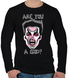 printfashion gózeri gózer - Férfi hosszú ujjú póló - Fekete (427368)