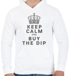 printfashion Bitcoin Trade - Férfi kapucnis pulóver - Fehér (4978998)