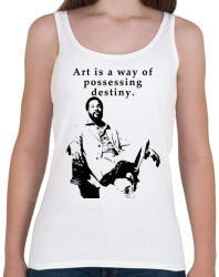 printfashion marvin gaye quotes - Női atléta - Fehér (15573726)
