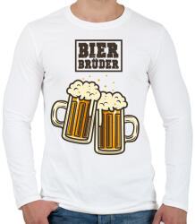 printfashion Sörtestvérek - Férfi hosszú ujjú póló - Fehér (10591039)