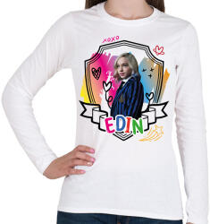 printfashion Edin firka - Női hosszú ujjú póló - Fehér (11786983)