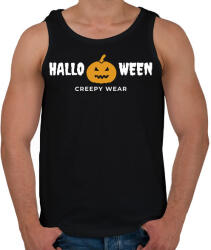 printfashion CREEPY WEAR 1 - Férfi atléta - Fekete (9471144)