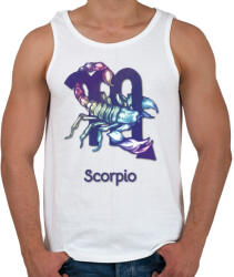 printfashion Scorpio színes - Férfi atléta - Fehér (6268059)