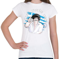 printfashion Manolis Giamas - Stin igeia mas - Rethymnon Kréta - Női póló - Fehér (5613041)