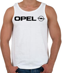 printfashion OPEL LOGO - Férfi atléta - Fehér (1978172)