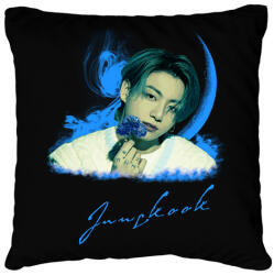 printfashion Jungkook - Párnahuzat, Díszpárnahuzat - Fekete (5705706)