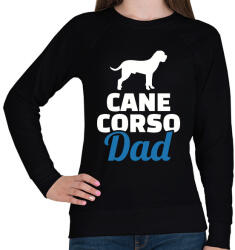 printfashion Cane Corso Dad - Női pulóver - Fekete (2860367)