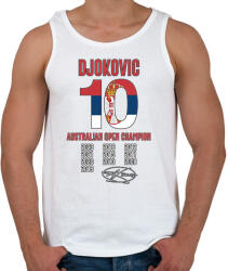printfashion Djokovic - Australian Open - Férfi atléta - Fehér (12285613)