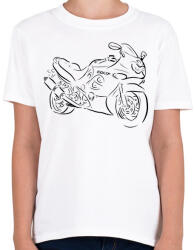 printfashion GSXF600 - Gyerek póló - Fehér (2903170)