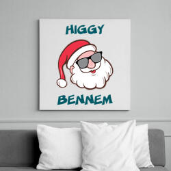 printfashion Higgy bennem! - Vászonkép - Fehér (6624803)