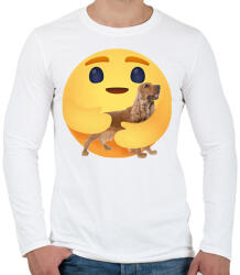 printfashion Angol cocker spániel - Férfi hosszú ujjú póló - Fehér (13043805)