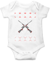 printfashion Vadász karácsony - Baba Body - Fehér (1329622)