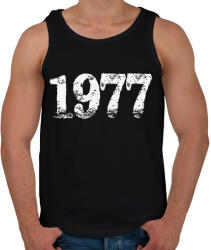 printfashion 1977 - Férfi atléta - Fekete (6193813)