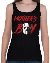 printfashion Mother's boy - Női atléta - Fekete (14685061)