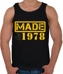 printfashion 1978 - Férfi atléta - Fekete (12793901)