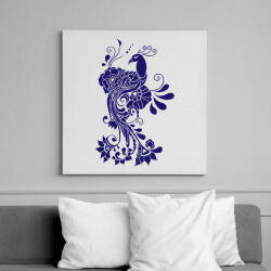 printfashion Madár2 - Vászonkép - Fehér (6625083)