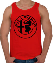 printfashion Alfa Romeo - Férfi atléta - Piros (1660768)