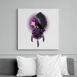 printfashion Tények - Vászonkép - Fehér (6620933)