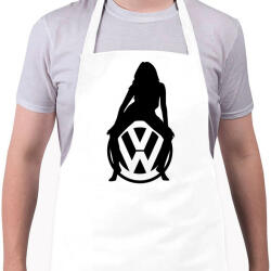 printfashion VOLKSWAGEN HOT FEKETE - Kötény - Fehér (4903551)