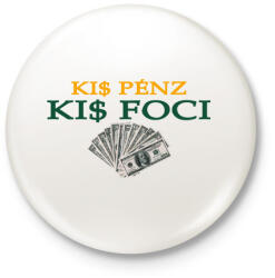 printfashion kis - Kitűző, hűtőmágnes - Fehér (4843678)
