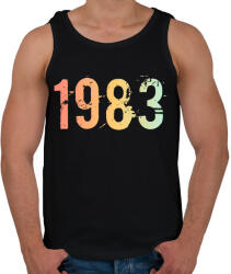printfashion 1983 - Férfi atléta - Fekete (11827101)