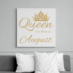printfashion Queen - Vászonkép - Fehér (6635740)