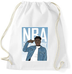 printfashion Youngboy NBA - Sportzsák, Tornazsák - Fehér (2128710)