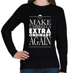 printfashion Umbrella Academy - Női pulóver - Fekete (4282241)