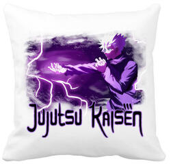 printfashion Jujutsu Kaisen Gojo Satoru - Párnahuzat, Díszpárnahuzat - Fehér (16302421)